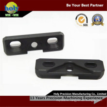 CNC Mill Aluminium Case of Through Hole with Black Anodized